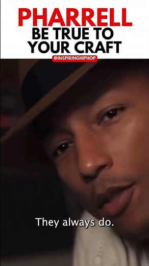 This is why Pharrell stays legendary 🔥 #mindset #respect #hiphop