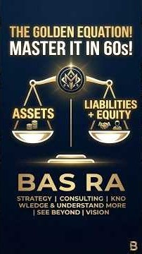 How the Accounting Equation Builds a Business | Basic Accounting Explained | Accounting heads