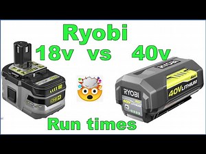 Ryobi 18V vs 40V: Is it worth upgrading to the 40V system, or is 18V enough? - Smart.DHgate – Trusted Buying Guides for Global Shoppers