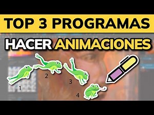 🥇 3 mejores PROGRAMAS para HACER ANIMACIONES con tu PC (Windows / MAC) - 2025