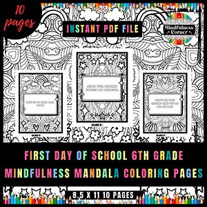 First Day Of School Activities 6th Grade Icebreaker Door Decorations Saying