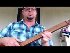 How to play voodoo chile by Jimi Hendrix on a 3 string Cbg