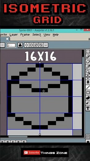 Pixel Art: Draw PERFECT Isometric Art in Aseprite (1 Simple Setting!) #pixelart #aseprite #gamedev