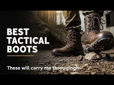TOP 5 Best Tactical Boots 2025 | These Tactical Boots Will Change How You Walk – Must See