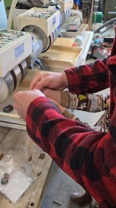 teaching Clayton to turn a rough rock into a 💎 #thekeadys #thefamilythatminestogether #rockchucknevada #therockchuck #smallbusinessbigdreams #nevada #rockshop #tourmaline #cabochon #stone #rock #gems #teacher #likefatherlikeson #daddy #boy #son #fyp #viral #trending #pov #whattodowitharock #family #lapidary #cut #polish | Chelsea Keady