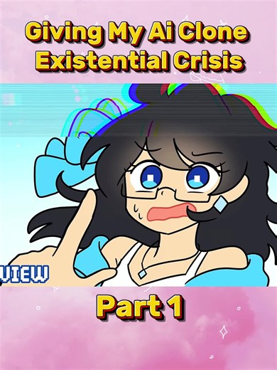 Giving My Ai Clone Existential Crisis - Part 1 #usa #fyp #viral #cartoon #animation
