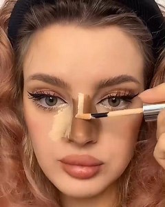 The reverse nose contour technique | MetDaan Hairstyles