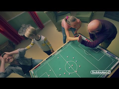 Subbuteo Main Game - John Motson (Motty) NEW TV 10" Commercial Advert 2020