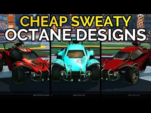 BEST Cheap, Sweaty Octane Car Designs | UPDATED 2021 | Rocket League