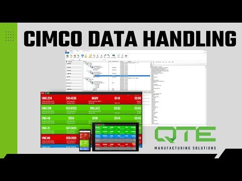CIMCO Data Handling