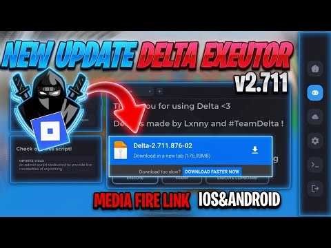 Delta Executor Mobile New Update V2 711 Android & iOS Direct Link Mediafire