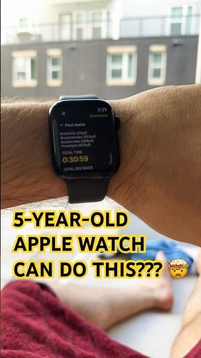 Apple Watch Capabilities are INSANE 😳 #apple #applewatch #swimming
