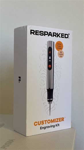 Resparked | DIY Crafting Made Simple on Instagram: "It’s here! The Customizer Special Edition just dropped — and it’s stunning 😍 What should we engrave first? #newhobby #engravingart #customdesign #crafttok #diyinspo"