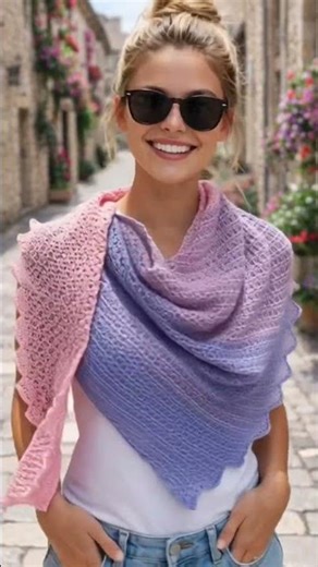 🌸 Nouveau tuto ! #crochet #tutocrochet #diy #lecrochetdelsa #shorts