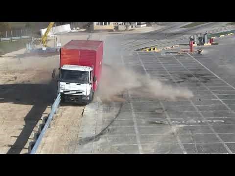 RAMSHIELD® High Containment Barrier MASH Test Level 4 Compilation