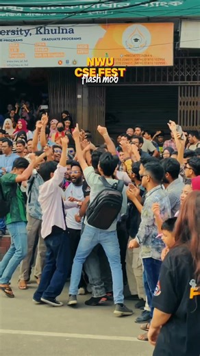 23K views · 207 reactions | NWU CSE Fest 2025 Flash mob  A day full of energy, excitement, and unforgettable moments! See you, everyone at 10 & 11 November — the fest has just begun! | Comptron - Creativity Assembled | Facebook