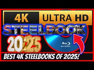 Top 15 BEST 4K Blu-ray STEELBOOKS of 2025! 🔥MUST-OWN Physical Media📀
