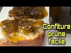🍎❤️COMMENT RÉUSSIR SA PREMIÈRE CONFITURE MAISON DE PRUNE (reine-claude ou mirabelle)