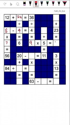 Maths Crossword | Puzzle | Fun Math