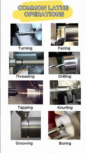 Watch Real Lathe Operations Process in Action ⚙️