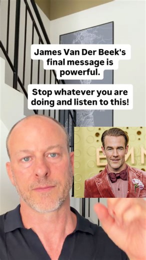 Ted Ryce | Executive Health Coach on Instagram: "I grew up when Dawson’s Creek was huge. All the girls I knew were obsessed. I wasn’t exactly the target audience… but I always respected James Van Der Beek as an actor. He died yesterday after battling colon cancer. And this video I’m sharing was from his birthday last year. He said the previous year — after being diagnosed with stage 3 colon cancer — forced him to redefine himself. That part stuck with me. Because health doesn’t just affect your 