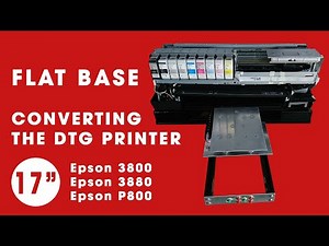 Flat Base Converting DTG Printer for Epson 3800 3880 P800