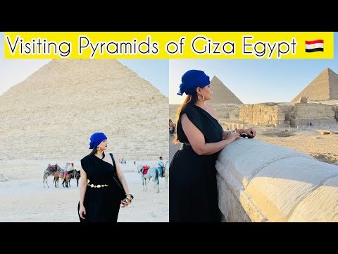 Visiting Oldest Wonder of the World - Pyramids of Giza Egypt 🇪🇬 Full Tour inside Pyramids of Egypt