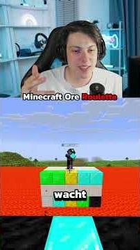 Minecraft ORE ROULETTE... #shorts #Minecraft #feed