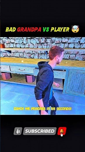 BAD GRANDPA 👺VS PLAYER 🤯 #granny #gaming #trending