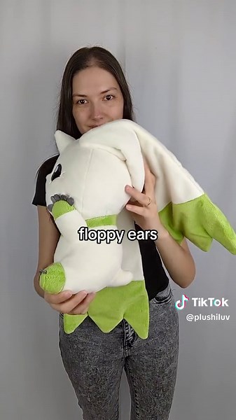 little overview of my Terriermon plush! #plushmaking #plushiemaking #handmade #digimon #terriermon