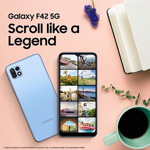 Smooth, sleek and totally on fleek. The FHD 90Hz display of the all-new #GalaxyF42 5G helps with a jitter-free and no motion blur experience so you can scroll through your feed like a #FullOnLegend. No more waiting, order your #GalaxyF42 5G today! Buy the Galaxy F42 5G at just ₹ 20999*. Checkout Flipkart: http://spr.ly/6181JbcsX or Samsung online store: http://spr.ly/6184J5Vy0 to order. *T&C apply. #Samsung | Samsung