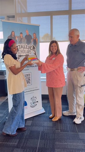 Atlantic Cape Community College on Instagram: "On Dec. 16, our first seven @metallica Scholars Initiative scholarship recipients met up for orientation, photos, and their own personal iPads. 🤘💻 Atlantic Cape is one of just 15 colleges nationwide selected for Year 7 of MSI, which provides a $75,000 grant to the College to enhance the student learning experience for students who are pursuing either the Associate in Applied Science Degree in Air Traffic Control or Associate in Science Professiona