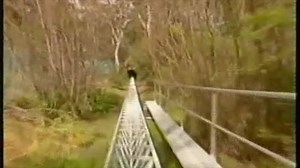 HISTORIC SNAPSHOT ~ The Orphan Rocker at Scenic World Blue Mountains started in 1983 as a project for Scenic World's then-owner Harry Hammon and his son Phil. It was described as the "world’s scariest roller coaster". The video was shot on 6th August 1989. It was a great initiative in its day. The Orphan Rocker consisted of 3 monorail trains, each with 5 carriages with each train capable of carrying 10 passengers. Sadly, the Orphan Rocker never saw public use. It looked like fun. Thanks to Phili