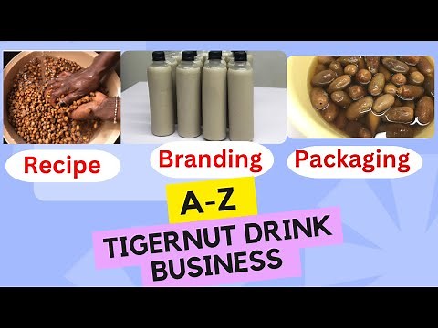 Starting a Profitable Tigernut Drink Business|How to make Tigernut drink|Kunu Aya #tigernutdrink