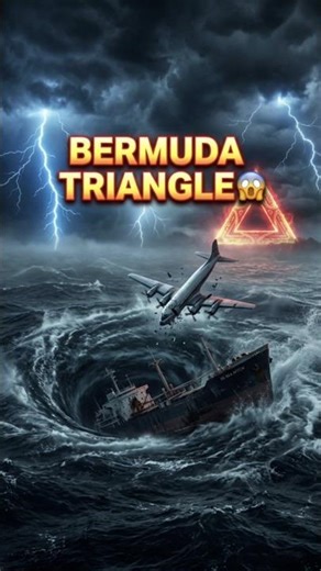 Bermuda Triangle Mystery 😳 Ships Aur Planes Kyun Gayab Hote Hain?#BermudaTriangle #Mystery #shorts