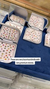 A Bindi is an identity, from beautiful designs in stones to very premium shapes. You will find them all on our website while you’re wearing a saree and a perfect make up look the final thing that completes your look is a very beautiful Bindi on our website, we’ve now launched so many new designs in different shapes and very premium stones. Check them out today. Comment link to get our website link and shop for the most beautiful designs for you and your loved ones today. #indianjewelry #indianbr