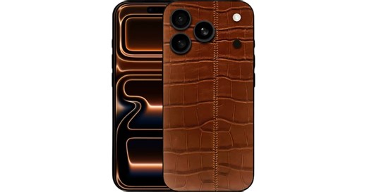 Merlin Craft iPhone 17 Pro Max (2TB) - Alligator Brown - International Version