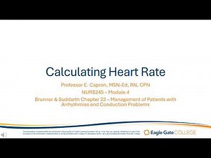 Calculating Heart Rate
