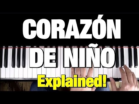 CORAZON DE NIÑO - PIANO TUTORIAL - RAUL DI BLASIO - (Part 1 of 4)