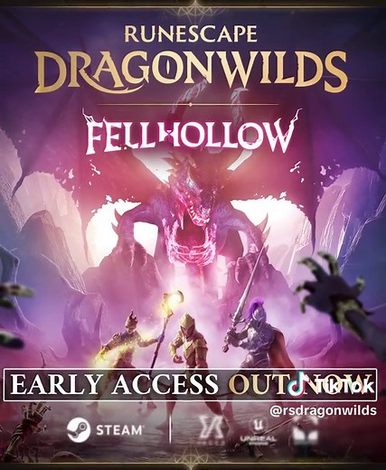 Fellhollow Gameplay Trailer - Explore an all-new region, farming, mounts, enemies, quests and expanded survival mechanics. All part of our first Major Update, launching December 15. #runescape #gaming #survivalgame #dragonwilds