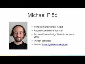 Webinar: Overview and Core Values of Domain-Driven Design - Part 1/5