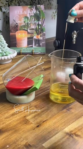 12K views · 161 reactions | ☀️The most magical time of year is just around the corner and with my ToAuto Melter, candle making is a breeze, an essential tool for any candle maker. So here’s another take on my viral TikTok Christmas Candle – 6.7M views and counting! Same magic, just a little different. Smell Happiness Candle Lovers. ❄❄ | Ella Wick Candles | Facebook