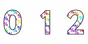 Percentages Display Numbers