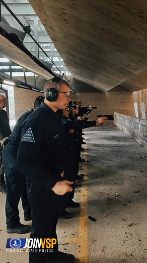 For the past three weeks, the trooper trainees of the Virginia State Police 143rd Basic Session have been immersed in Phase I of their Firearms and Driver/Vehicle Operations Training. Split into two platoons, the trainees faced high-stress, real-world scenarios—including threat/non-threat firearms drills and a physically demanding Driving Stress Course on our Driver Training Track in Blackstone. This course challenged them to maintain focus under pressure, searching for 11 hidden items while dri