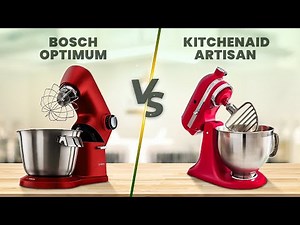 Bosch OptiMUM is Better Than Kitchenaid Stand Mixer For Pizza Dough, Cookie Dough, Frosting & More?