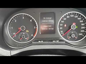 Vw Amarok 2015-on how to reset inspection