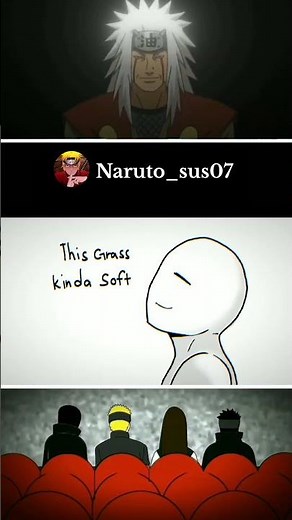 Naruto squad sus reaction on grass 😁😁