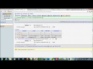 Visualizar contenidos de nuestra base de datos en la Web con Dreamweaver, php, MySql...[Cap.4]