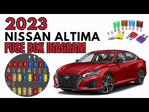 2023 Nissan ALTIMA Fuses & Fuse Box Diagram and Location User Guide