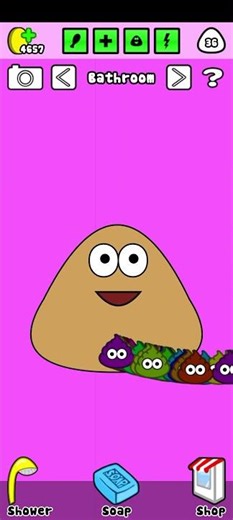 Pou Gameplay #Pou #PouGameplay #Shorts